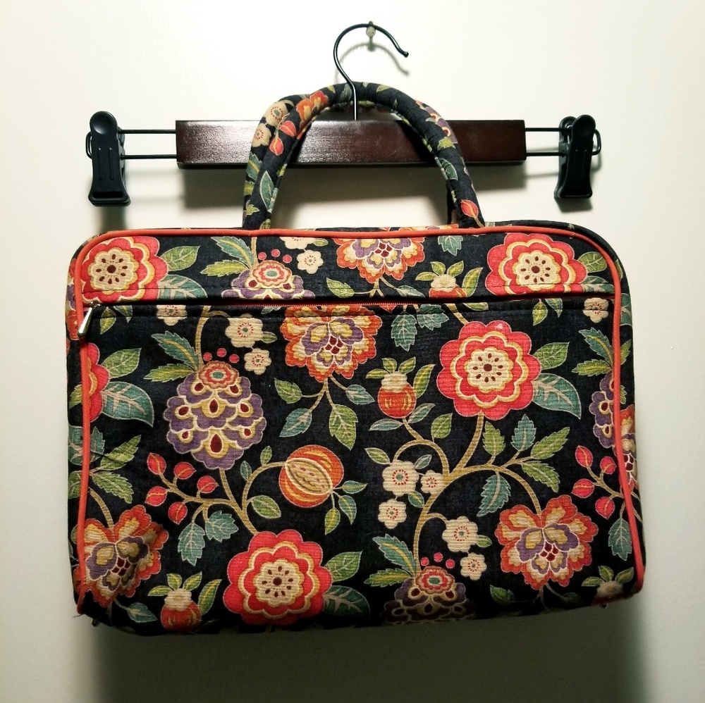Flowery Colorful Travel Bag
